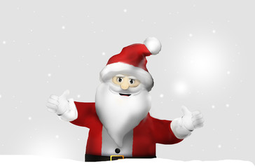 Santa Claus Thumbs Up