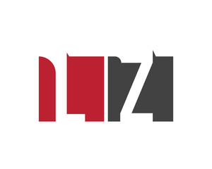 LZ red square letter logo for zone, zero, zoo, zoological, zoom