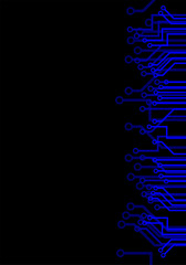 Obraz premium black art background