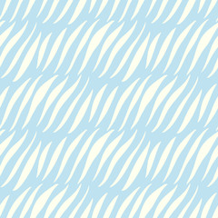 Seamless pattern with doodle ornament