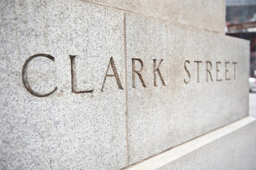 Street Name on Wall