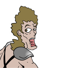 surprised expression