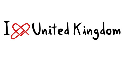 United Kingdom love message