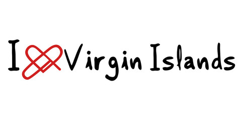 Virgin Islands love message