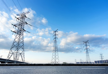 high voltage post