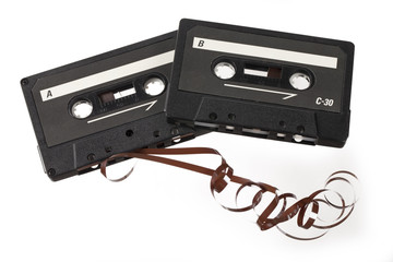 cassette tapes with reel