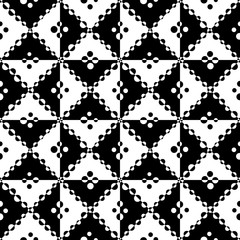 Seamless Circle and Triangle Pattern