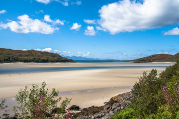Obraz premium Morar Bay West Highlands Scotland