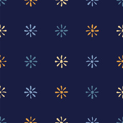 Seamless vector background with decorative flowers. Print. Cloth design, wallpaper.