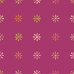 Seamless vector background with decorative flowers. Print. Cloth design, wallpaper.
