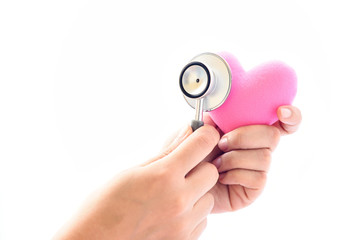 Heart care, medical concept