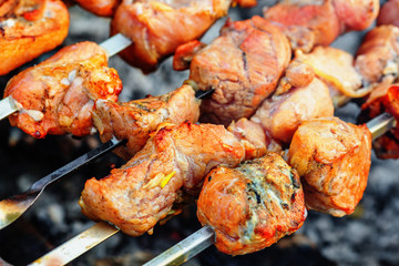 Pork shashlik