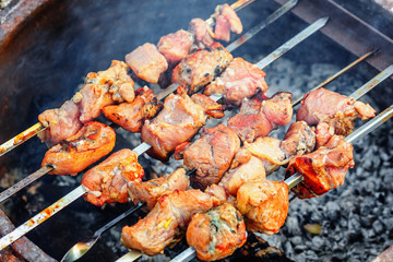 Pork shashlik