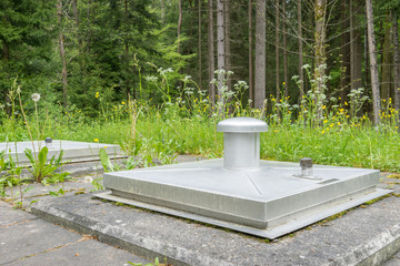 Brunnen zur Förderung von öffentlichem Trinkwasser