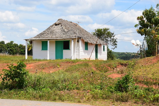 Kubanisches Holzhaus