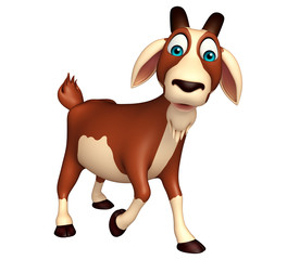 fun Goat funny cartoon character