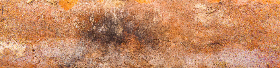 old bricks made of red clay background