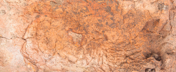 old bricks made of red clay background