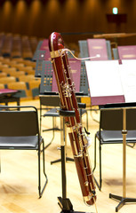 bassoon. Bass Bassoon.bassoons in a symphony orchestra
