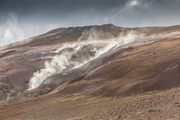 Krafla Mountain Ridge
