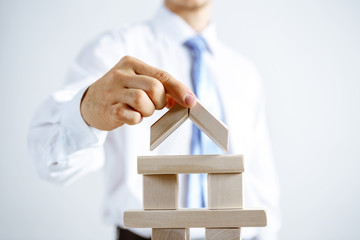Concept of business hierarchy and human resources