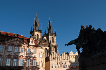 Fototapeta na wymiar Oldtown of Prague