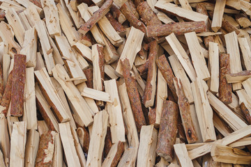 Сhips logs for ignition