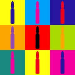 Medical ampoule sign
