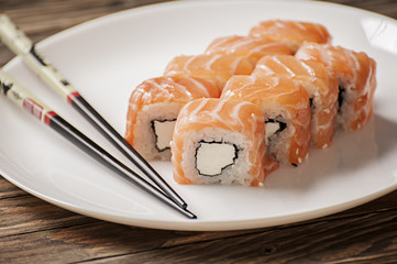 sushi rolls