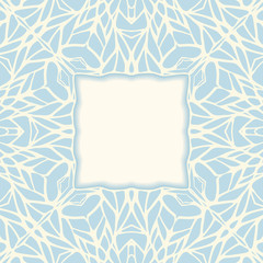 Mosaic square ornamental abstract background