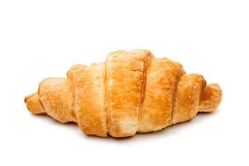 Fresh croissant isolated