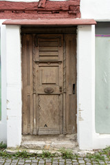 historische Tür aus Holz