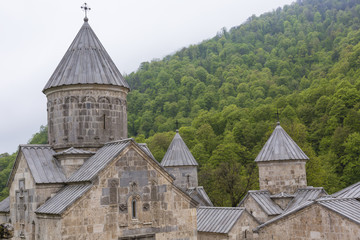 Fototapeta na wymiar The 13th century Haghartsin monastery in Armenia.The ancient mon