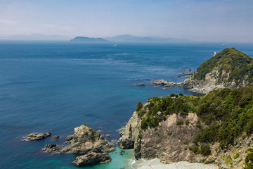 愛媛県伊方町　佐田岬半島の風景