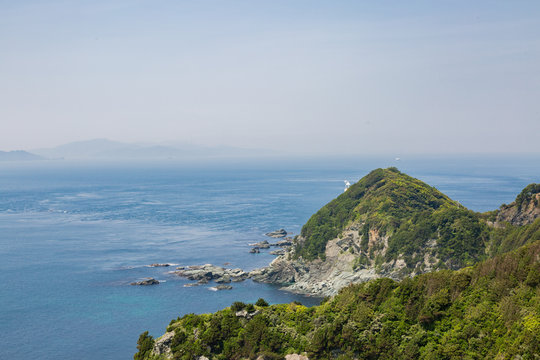 愛媛県伊方町　佐田岬半島の風景