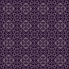 Seamless vector linear geometric pattern