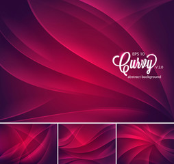 Curvy abstract background