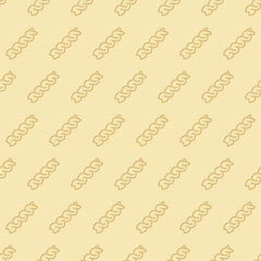 fusilli seamless pattern