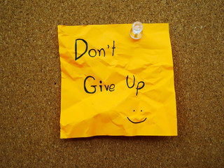 Don't give up on post note