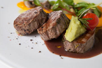 Mignon beef steak