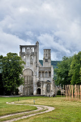Ruins of Jumieges Abbey, France