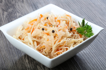 Fermented cabbage