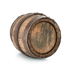Old oak barrel