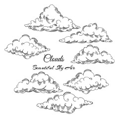 Background with Clouds