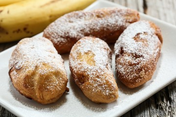 Fried Banana / Kluay Tod -Thai dessert