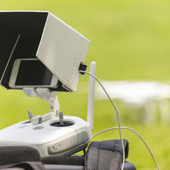 Controlling a remote helicopter drone