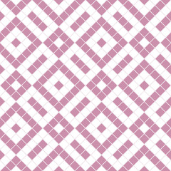 Vector seamless pattern. Abstract geometric mosaic