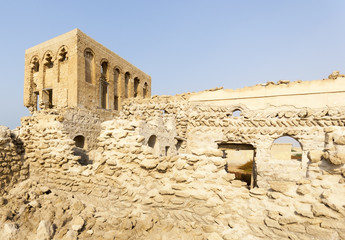 Obraz premium Old house in the mountains of Ras al Khaimah, United Arab Emirates 