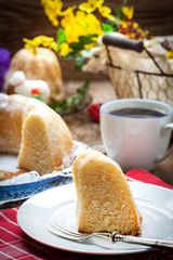 Traditional easter cake.