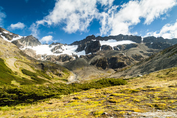 Glaciar Martial near Ushuaia, Tierra del Fuego, Argetina